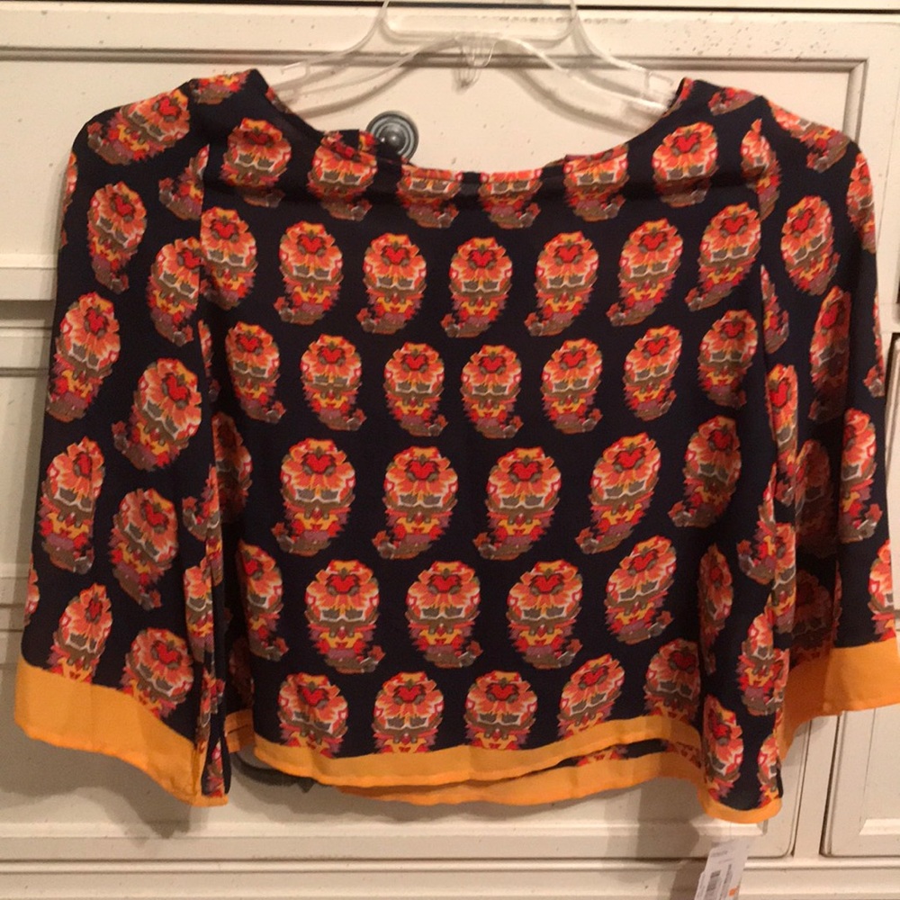 Gianni Bini tie back blouse